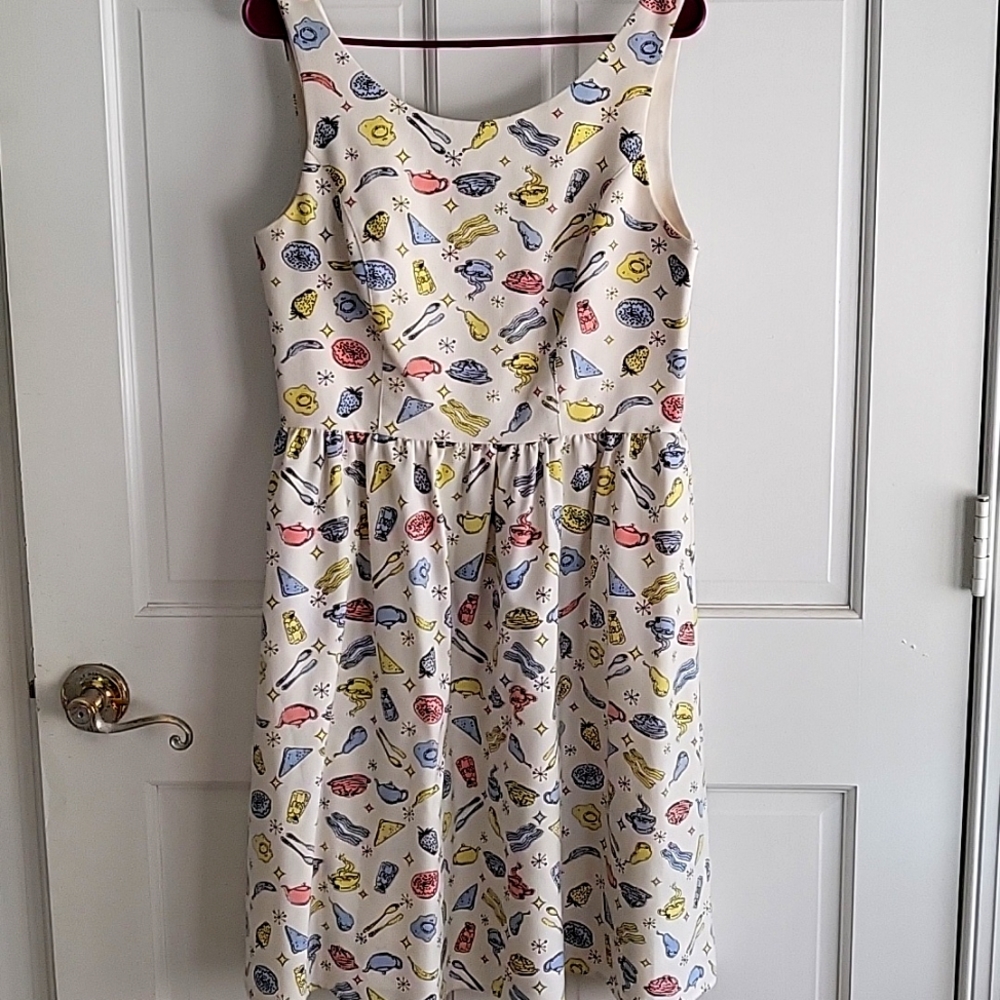 Rocksteady Breakfast Print Fit and Lare